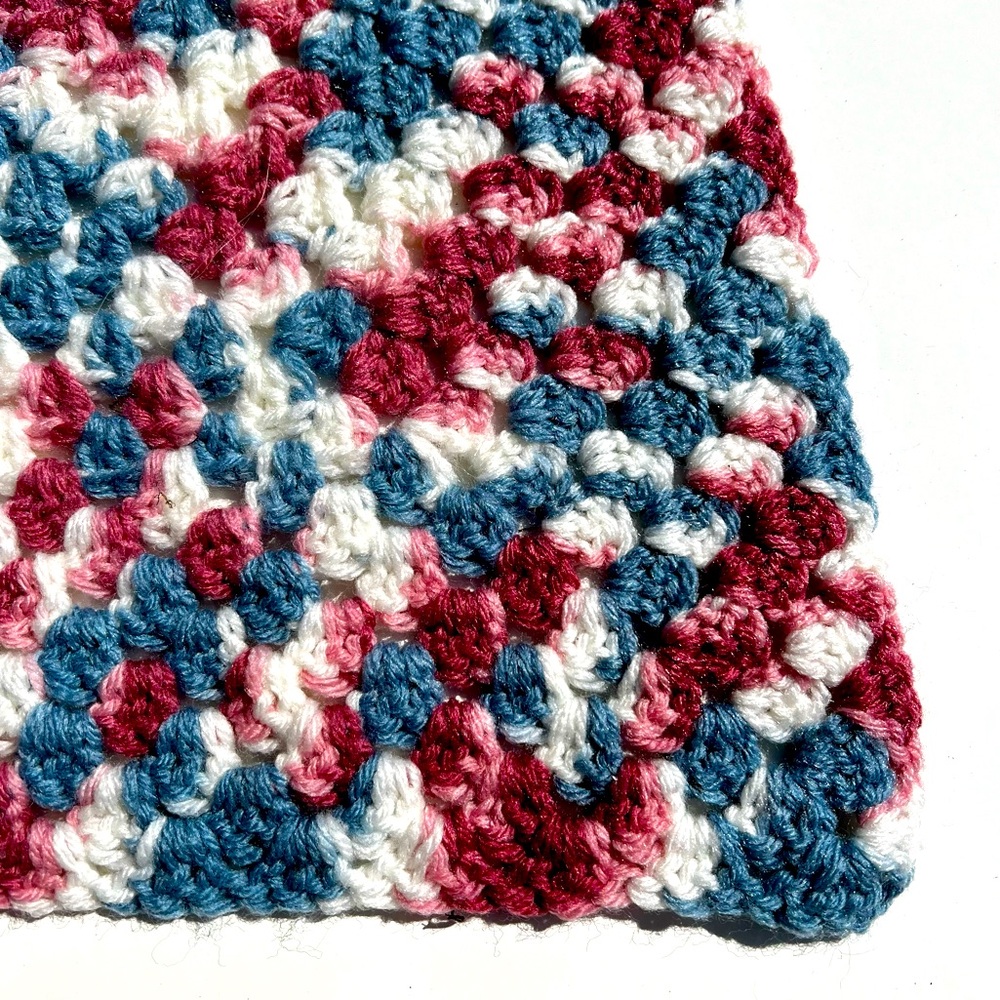 BABY AFGHAN LAP BLANKET THROW